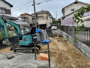 明石市ガーデン工事