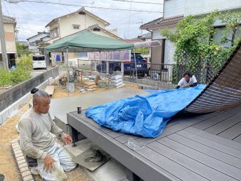 明石市ガーデン工事