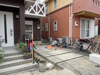 神戸市西区外構改修工事