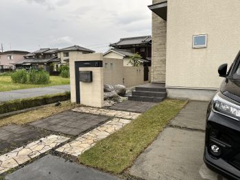 アプローチ-施工前