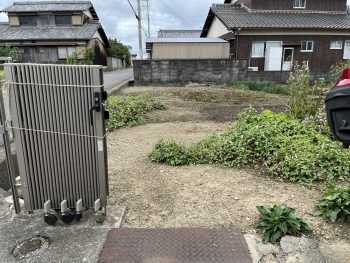 神戸市西区造園外構改修工事
