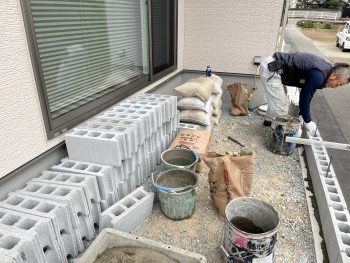 明石市新築外構工事