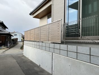 明石市新築外構工事