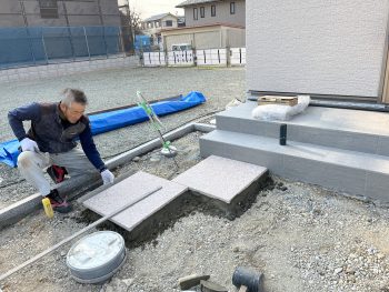 明石市新築外構工事