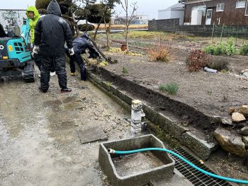 神戸市西区造園外構改修工事