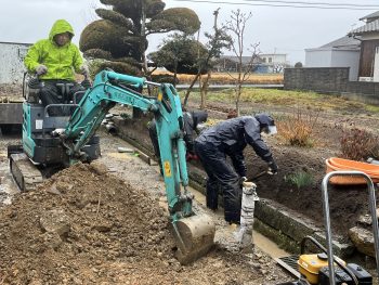 神戸市西区造園外構改修工事