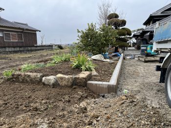 神戸市西区造園外構改修工事