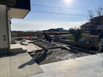 神戸市西区造園外構改修工事