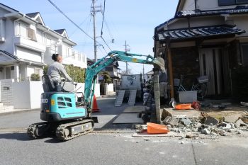 加古川市駐車場拡張工事