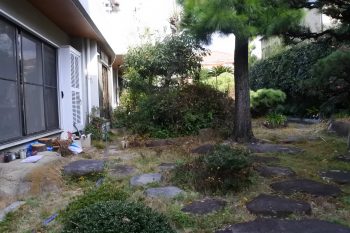神戸市庭園改造工事