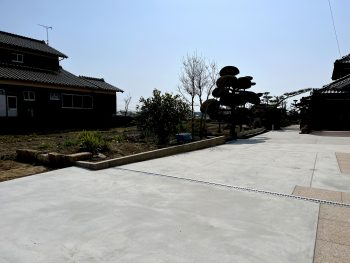外構（土留め）